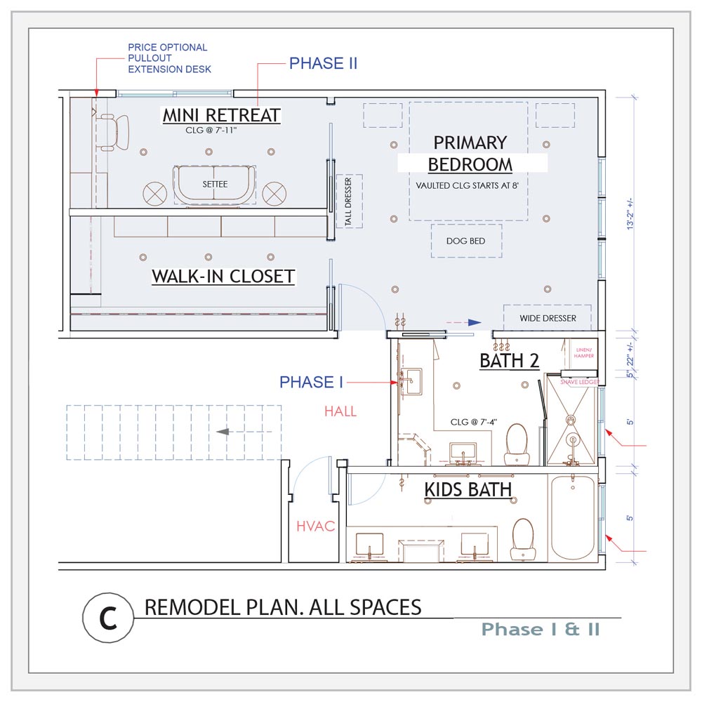 Step C Remodel plan