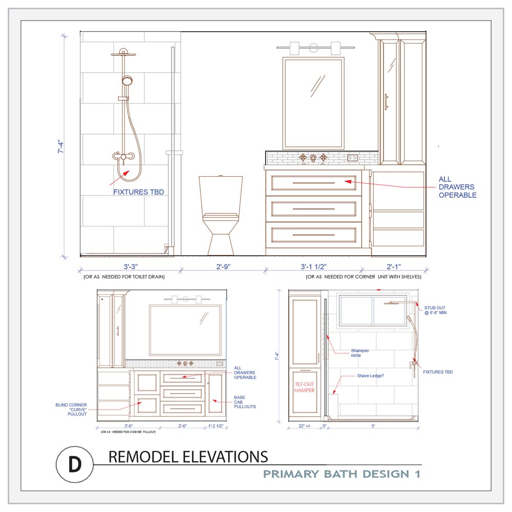 Step D Remodel Elevations